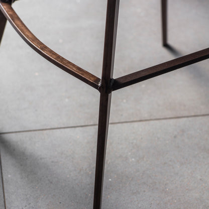 Gallery Direct Pair of Palmer Bar Chairs in Brown