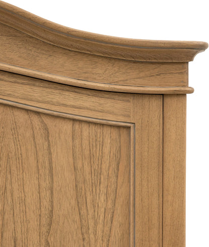 Gallery Direct Chic 2 Door Wardrobe Weathered