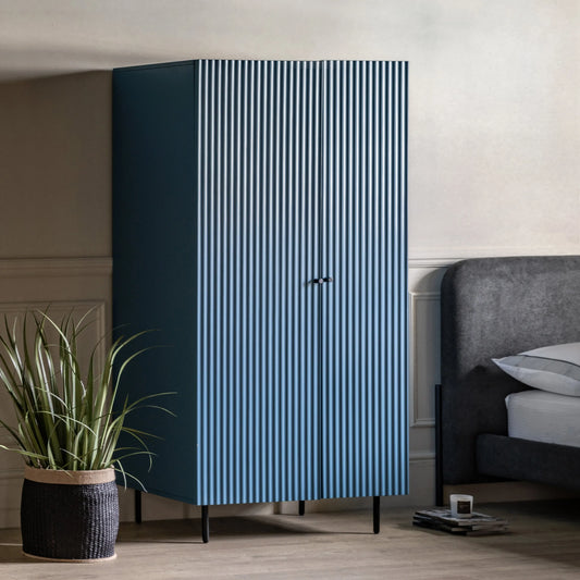 Gallery Direct Buckhurst Wardrobe in Blue