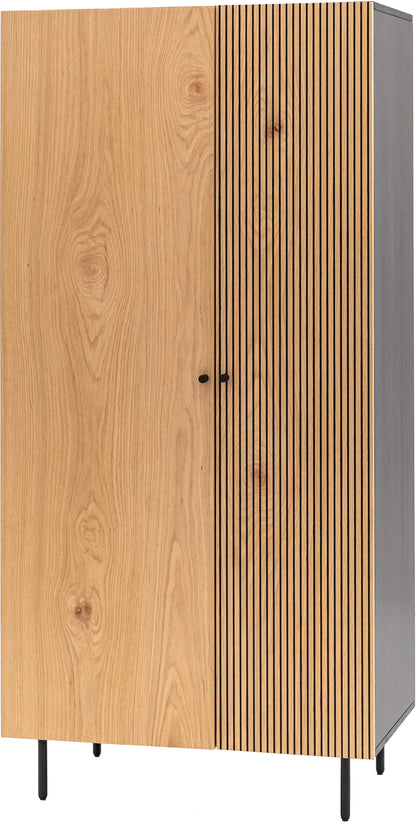 Gallery Direct Hyland 2 Door Wardrobe