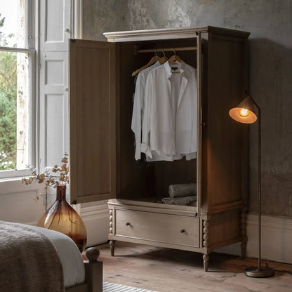 Gallery Direct Artisan 2 Door 1 Drawer Wardrobe