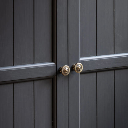 Gallery Direct Eton 2 Door Cupboard in Meteor