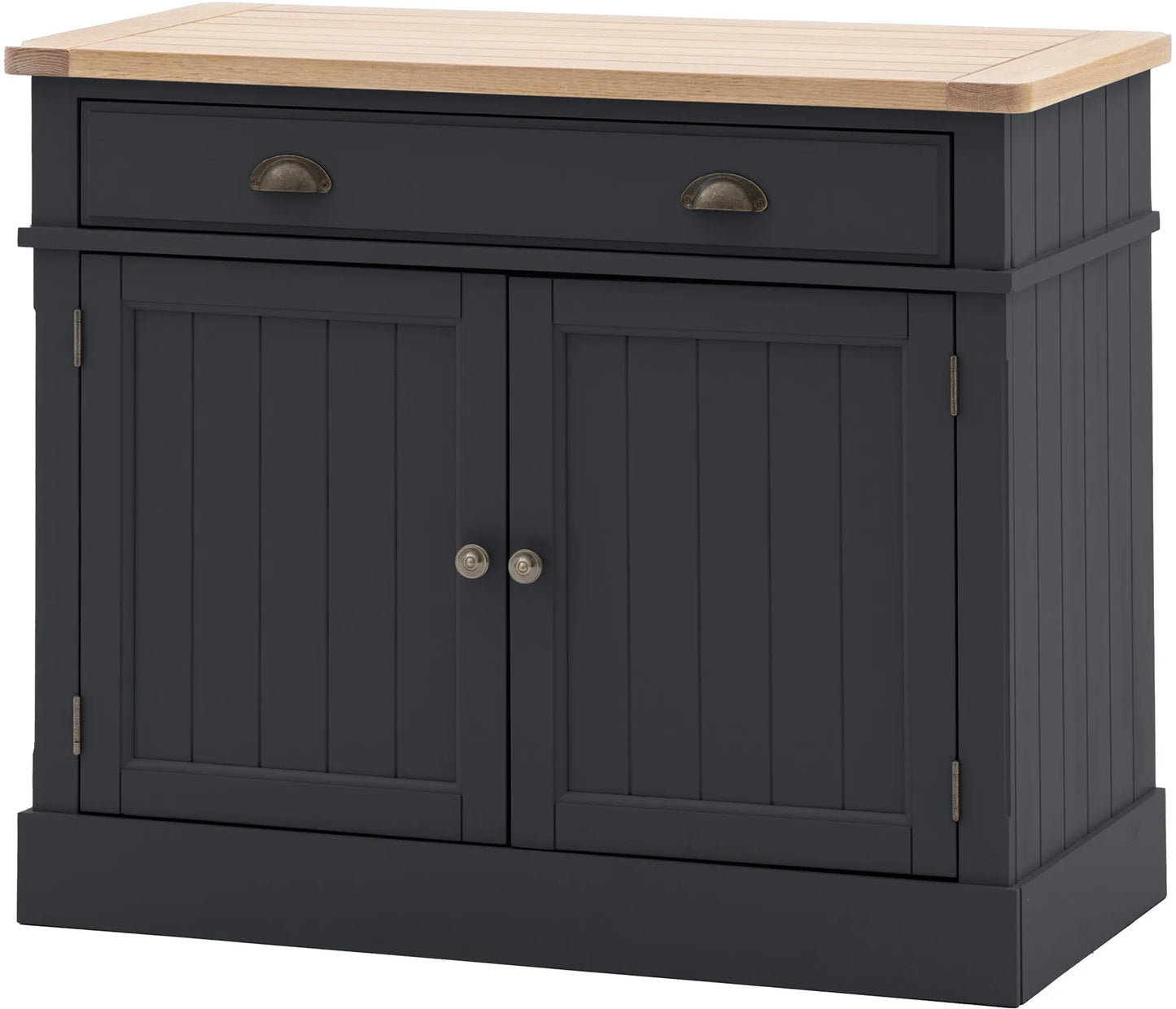 Gallery Direct Eton 2 Door Sideboard in Meteor