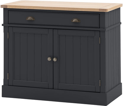 Gallery Direct Eton 2 Door Sideboard in Meteor