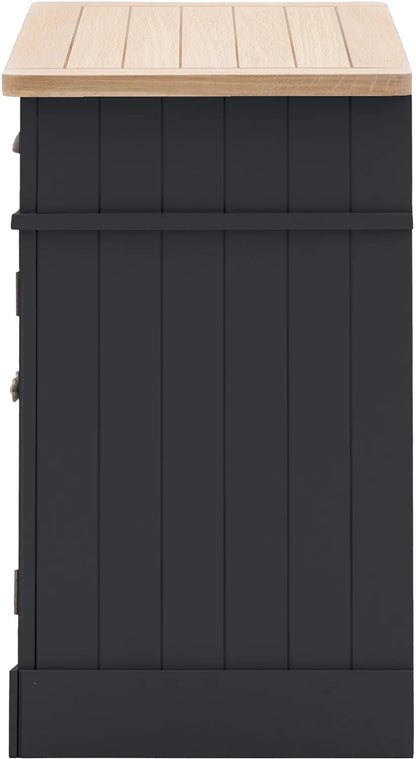Gallery Direct Eton 2 Door Sideboard in Meteor