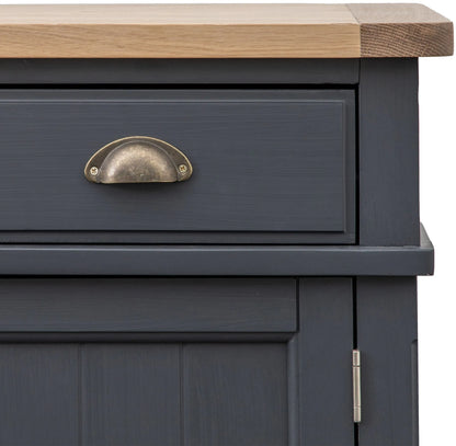 Gallery Direct Eton 2 Door Sideboard in Meteor