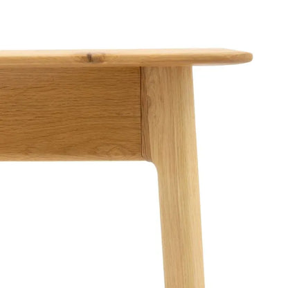 Gallery Direct Madrid 1 Drawer Desk in Oak